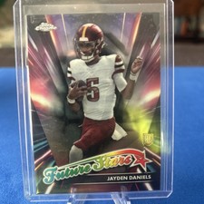 Jayden Daniels Rookie RC Future Stars Insert 2024 Topps Chrome #FS-2 Commanders