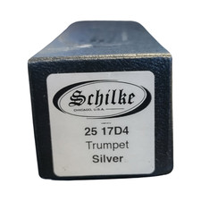 Schilke Standard Series Trumpet Mouthpiece Model 17D4 Finished in Silver Plate