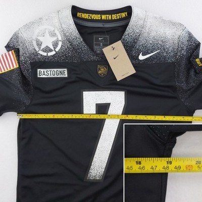 Army Black Knights Football Jersey Airborne 7 Nike Untouchable