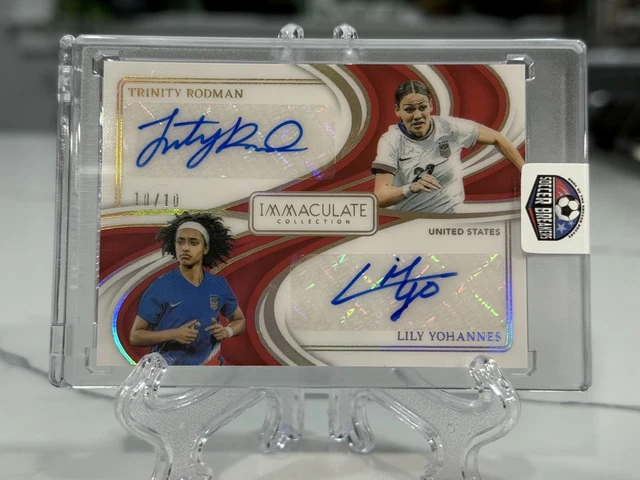 2024-25 Panini Immaculate Trinity Rodman Lily Yohannes Dual Auto /10 EBAY 1/1