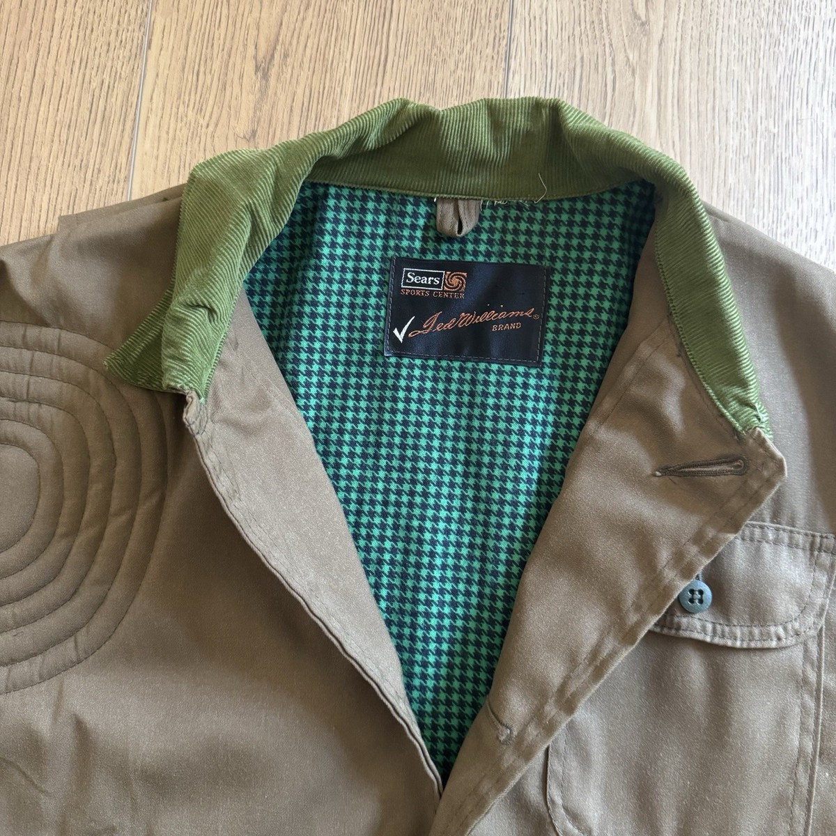 70s Sears Ted Williams シアーズ ハンティングジャケット Vintage Sears Ted Williams Hunting Mens Medium Jacket 70s Chore