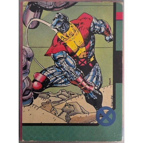 Vintage 92 Impel Marvel Comic Card Colossus #9 - X-Men Collectible