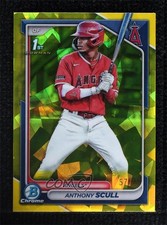 2024 Bowman Sapphire Chrome Prospects Yellow 57/75 Anthony Scull #BCP-107 1j7t