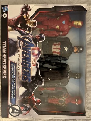 Marvel Avengers: Endgame Titan Hero Series Action Figure Set By Hasbro Unopened 