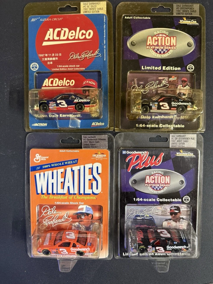 Dale Earnhardt Sr Action 1:64 Scale Diecast NASCAR Collection.  38 Pieces Total. - Image 4 of 4