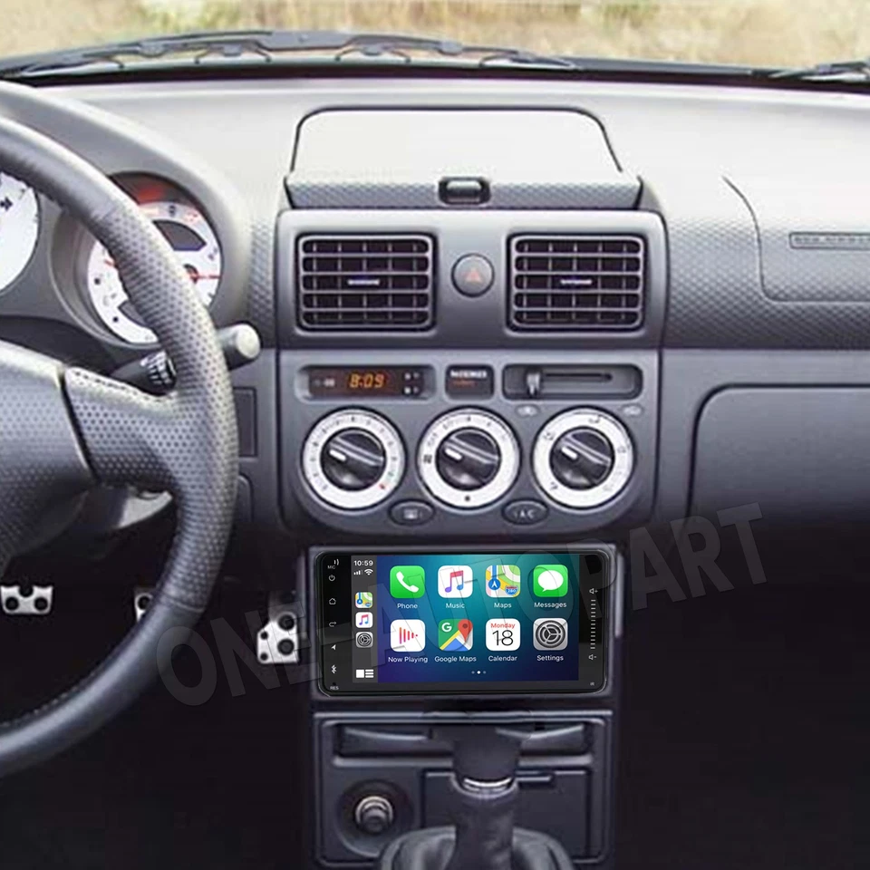 7'' Car Radio Stereo For Toyota MR2 Spyder 2000-2005 Android 13 CarPlay GPS Dash - Image 4 of 4