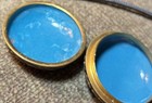 1950s Cloisonne Trinket Box Brass and Enamel   Beautiful — photo 8