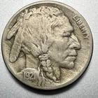 1921-S   BUFFALO NICKEL  NICE DETAIL  KEY DATE  #2096