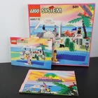 VINTAGE 1992 LEGO SYSTEM Paradisa 6411 [Box + Instructions + Poster Only] READ