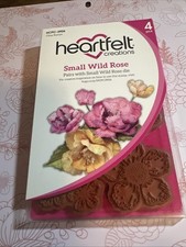 Heartfelt Creations Small Wild Rose Stamp Set