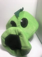 Plants vs Zombies Peashooter Plush Costume Mask Headpiece Adult /Kids Cosplay