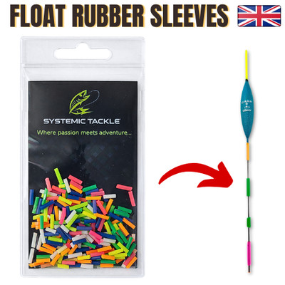 FLOAT GUMMI HÜLLEN RINGE DRENNAN POLE PACKGRÖSSE VERSCHIEDENE GRÖSSEN & FARBEN - UK