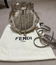 Fendi Bucket Bag In Taupe