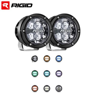 #ad #ad Rigid Industries 360 Series 4quot; Spot Universal Light Pods w RGBW Backlighting $459.99