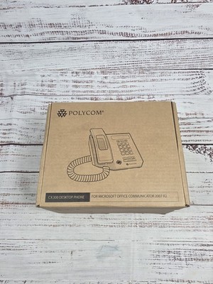 POLYCOM CX300 USB VoIP Corded Phone 2200-32500-025 NIB 