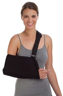 3x ProCare Deluxe Arm Support Sling, Black - X-Large
