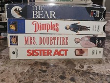 VHS Lot of 4 Comedy/Family Movies