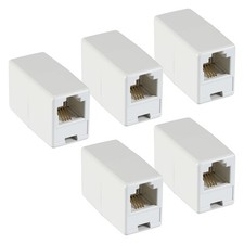SynHHergyx 5 Pack RJ11 Coupler Connectors Telephone Line Connector Phone Cord...