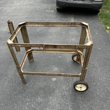 Vintage Craftsman Table Saw  Stand 103 series  W/ Motor Mount-wheels Solid