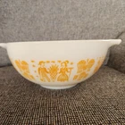 Vintage PYREX Pumpkin Orange Butterprint  Amish Cinderella  Bowl  443 Rare 2.5QT
