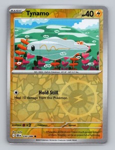 Tynamo 030/086 Reverse Holo Black Bolt BLK Pokemon Scarlet & Violet TCG