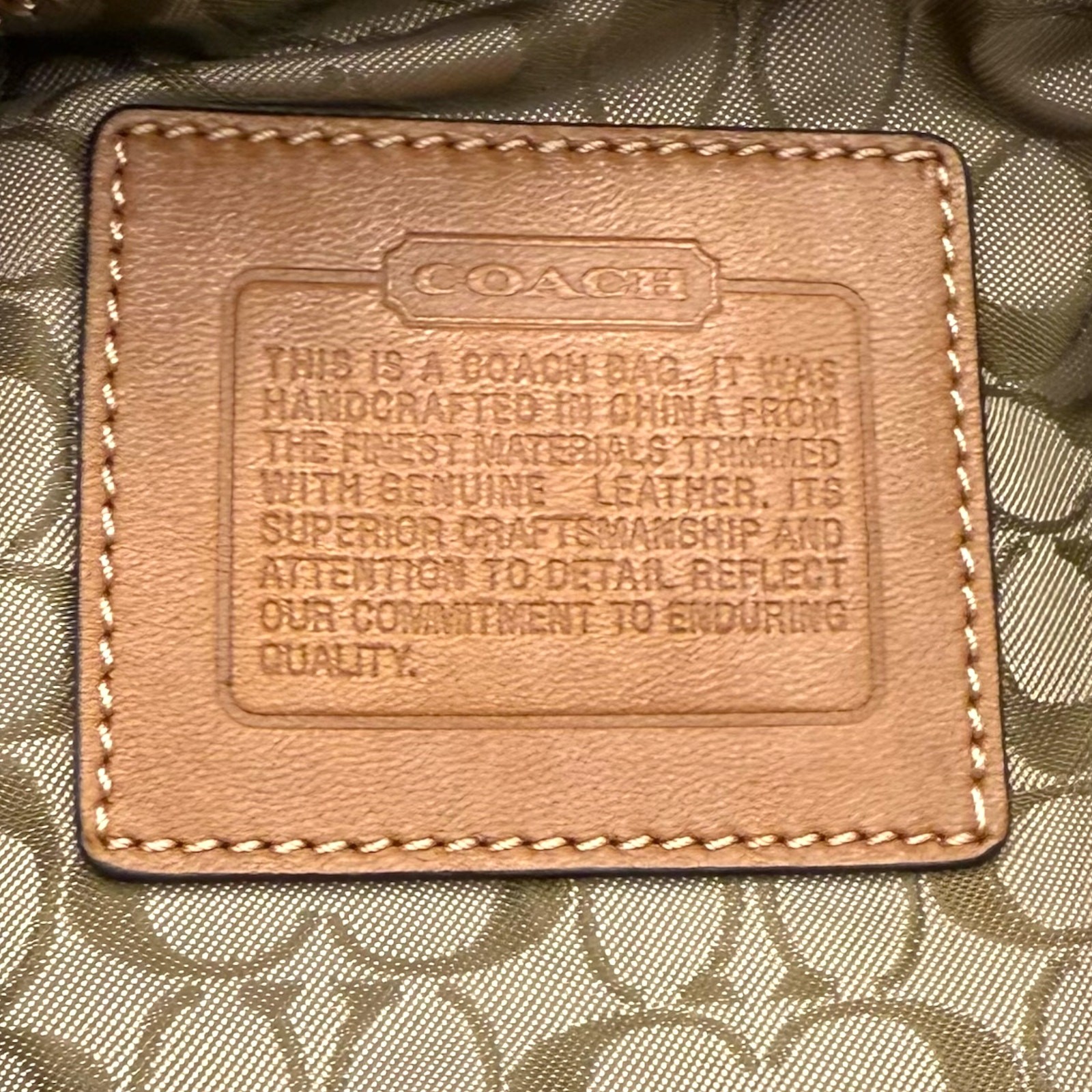 COACH 2362 Patchwork Swing Pack Crossbody Adjusta… - image 4