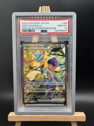 Hop's Zacian ex graded PSA 10 for sale on eBay