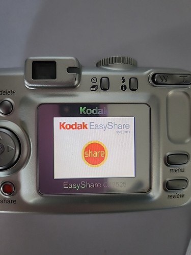 Kodak EasyShare CX7525 Digitalkamera kompakt 5,0 MP 3X optischer Zoom getestet funktioniert - Bild 7 von 8