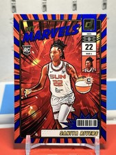 2025 Panini Donruss WNBA - Net Marvels Saniya Rivers #5 Press Proof Blue (RC)