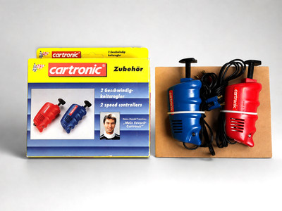 Cartronic 2 Geschwindigkeitsregler   Slotcar Zubehör   Vintage Rennbahn Zubehör