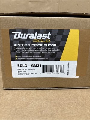 Duralast Gold Distributor BDLG-GM31 1983 Pontiac Trans Am Crossfire Injection