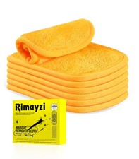 Makeup Remover Cloth 7 Packs, Skin Friendly Pads for Yellow
