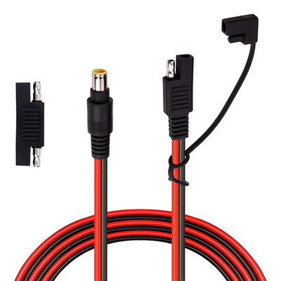 DC 8Mm Male to SAE Connector Adapter 14 Gauge Cable Wire Compatible with Explore