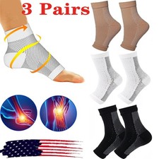 3Pairs Sooth Relief Compression Socks Reduce Swelling Neuropathy Diabetic Socks