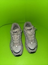 Ryka Women’s Sport Walking Shoes Size 7 Medium White With Blue Accents