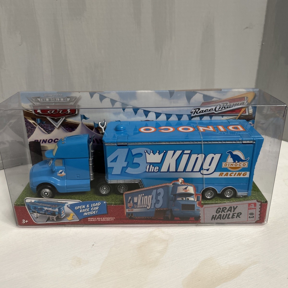 cars mattel king hauler カーズ　マテル　Dinoco 2-PACK Disney Pixar Cars King & Dinoco Hauler Truck 1:55 Diecast
