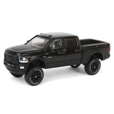 GL 1/64 Lifted 2017 Ram 2500 Power Wagon Pickup Truck Black Exclusive 51582-B