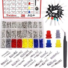 Kit de conectores de clavijas, terminales crimpadas para automoci n, veh culos e
