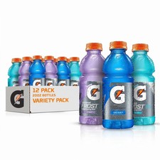 Gatorade Original Thirst Quencher Frost Variety Pack, 20 Fl Oz, 12 Count
