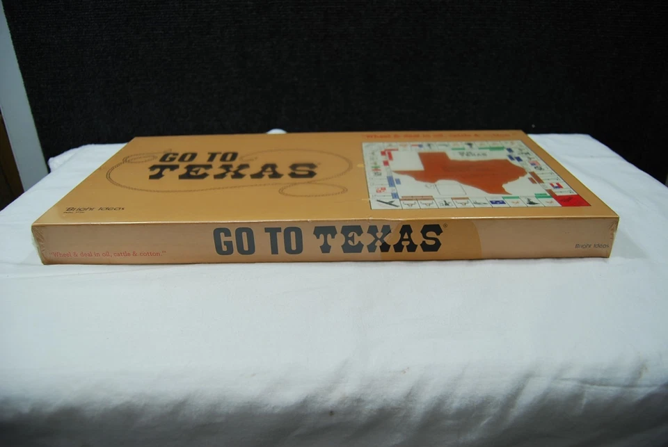 Vintage Go To Texas Board Game Bright Ideas 1979 Sealed - Image 2 of 4