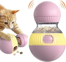 Cat Treat Dispensing Toy Kitten Puzzle Fer  Food Dispenser Ball