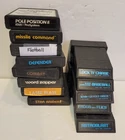 Lot of 13 Atari games ( tron, frogs nad flies, astroblast, combar, defender...)