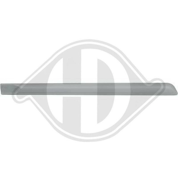 1X Zier /Schutzleiste TüR Diederichs 3456522 FüR Fiat Hinten Rechts-image