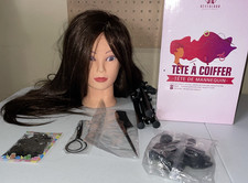 Neverland Hairdresser Training Head Mannequin w/ Stand  Accessories