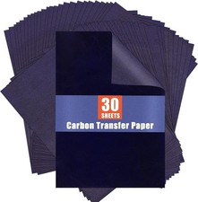 Carbon Paper for Tracing - 30pcs Graphite Transfer Paper, A4  Use with Tracing