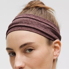 Lululemon Metal Vent Tech Seamless Wide Headband NWT