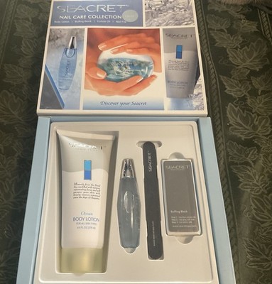 Seacret Minerals From The Dead Sea Nail Care Collection NEW