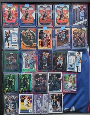 JA Morant 24 Card Lot Green Silver Blue Prizm Otic Select SP All Different! 