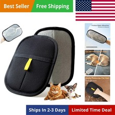 Reusable Pet Hair Removal Glove   Electrostatic Dog Cat Fur Remover Mit