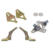 Solid Mount And Frame Adapter Kit Front Rear Fits Small Block Chevy